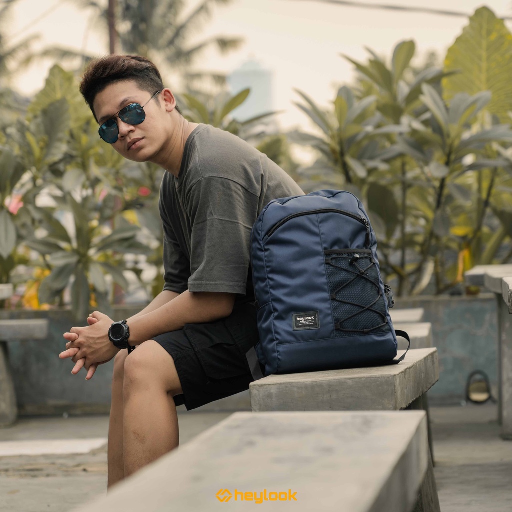 HEYLOOK Project - Tas Ransel ACCESS Pria Backpack Heylook Tas Laptop Cowok Kuliah