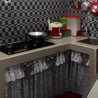  Gorden  Dapur  Poni Pita Motif Prisma Shopee Indonesia