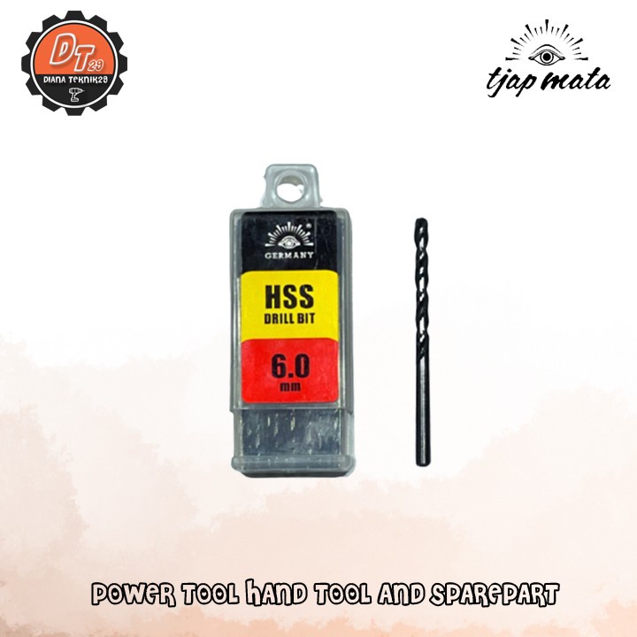 MATA BOR BESI 6MM HSS TJAP MATA - GERMANY