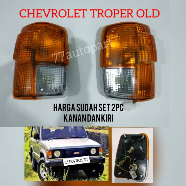 Lampu sen Chevrolet troper old 1985