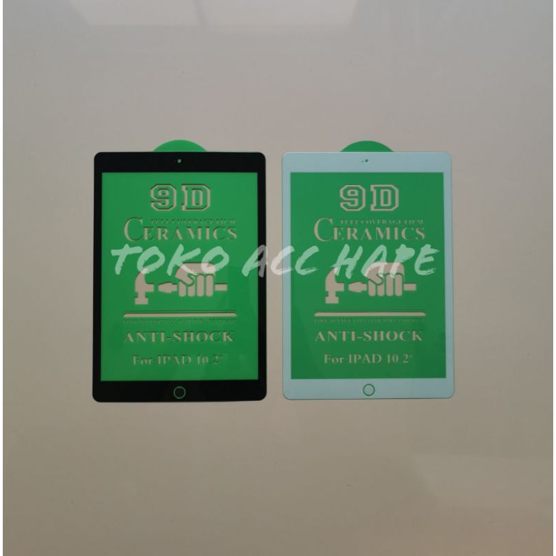 TEMPERED ANTI SHOCK CERAMICS FULL GLUE BENING/CLEAR IPAD 7/2019 (10.2)