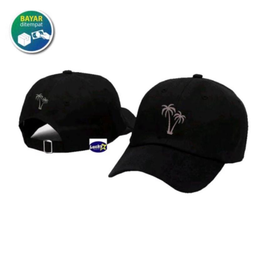 Banyak model Topi Baseball Distro Original Improt premium/Topi Basebal Pohon Kelapa Pantai/Topi Pria/Wanita Dewasa