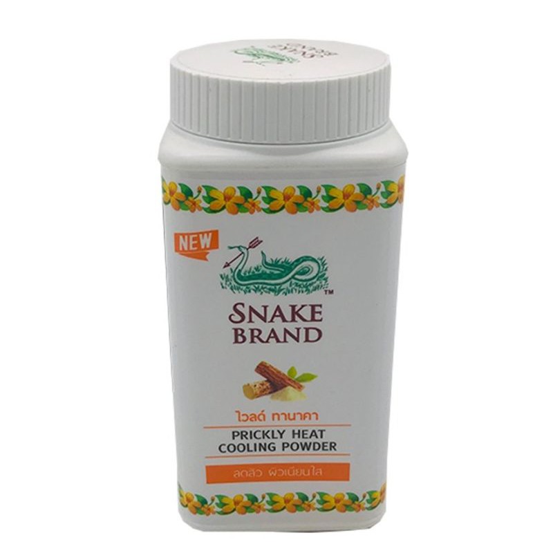Snake Brand Prickly Heat Cooling Powder 50g - Wild Thanaka