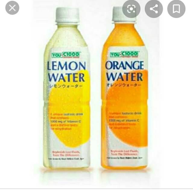 

You C1000 orange / lemon water 500 ml