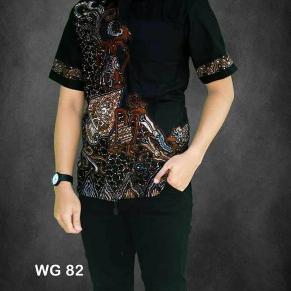 >x75975< Baju Batik Pria Gus Azmi Syubbanul Muslimin Batik Katun Halus Hadroh Azzahir Hilwa Ala Sant