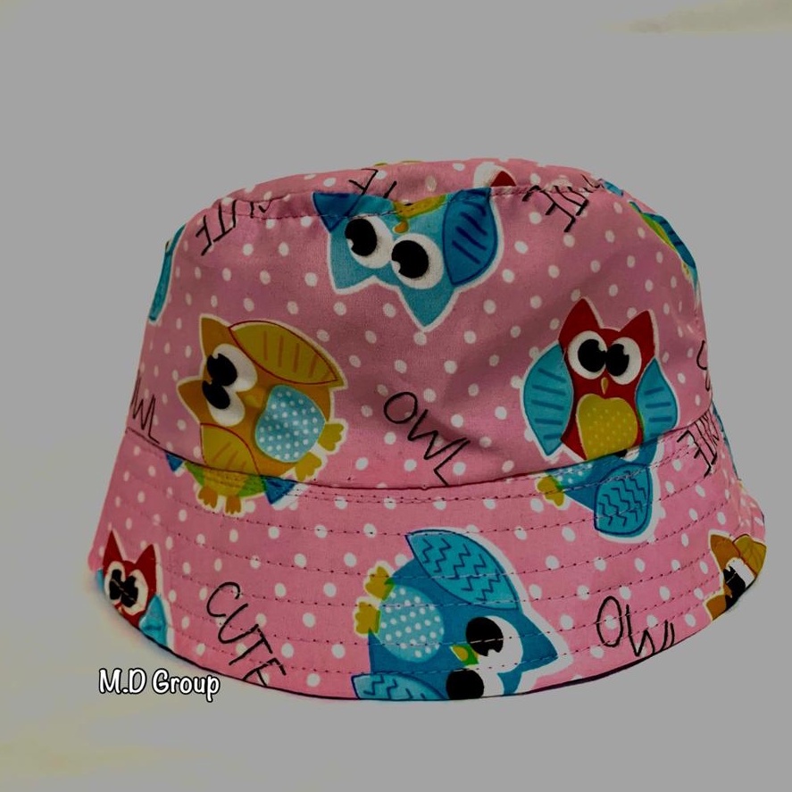 Topi Bucket Hat Anak Tali Sablon Motif Lucu Topi Bucket Anak Laki Laki Perempuan Sablon Lucu Kekinian