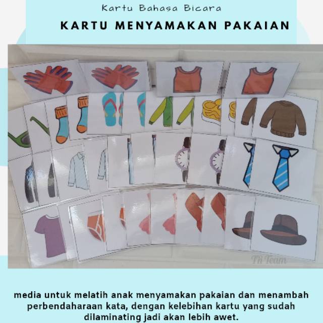 

Kartu Menyamakan Pakaian