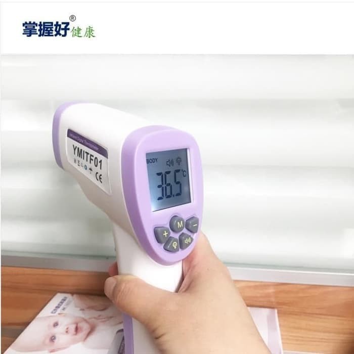 YOUNGME THERMOMETER PREMIUM DIGITAL INFRARED YMITF01 TERMOMETER sertifikasi CE