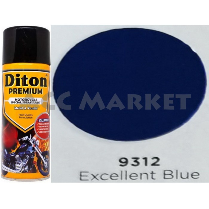 Pilox Diton Premium Pilok Pylox Biru Excellent Blue 9312