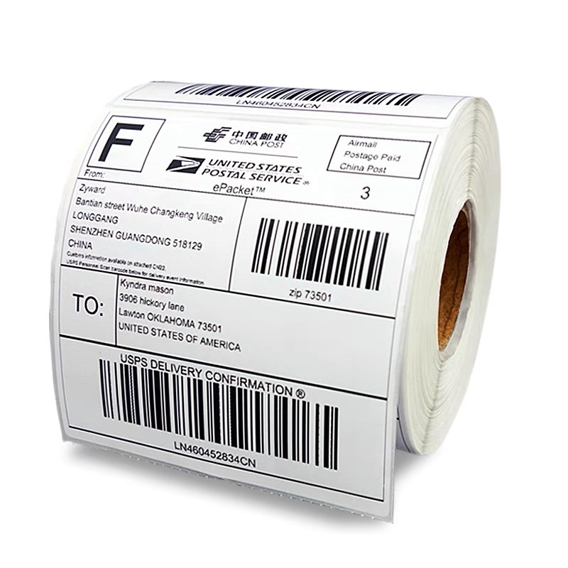 label thermal label stiker barcode label pengiriman  100x150 / 250 pcs