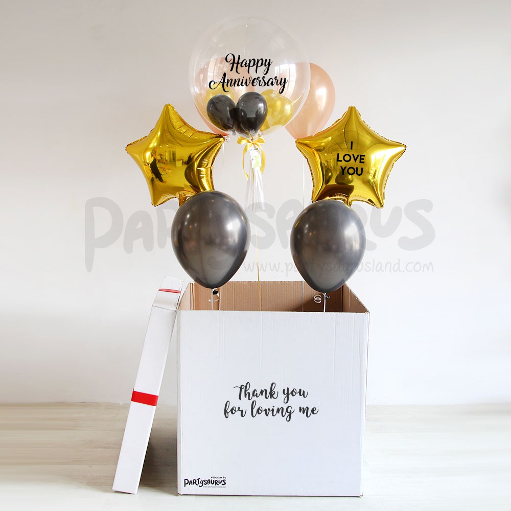 Gumball Fiesta Mega Floatbox Surprise Balon Box