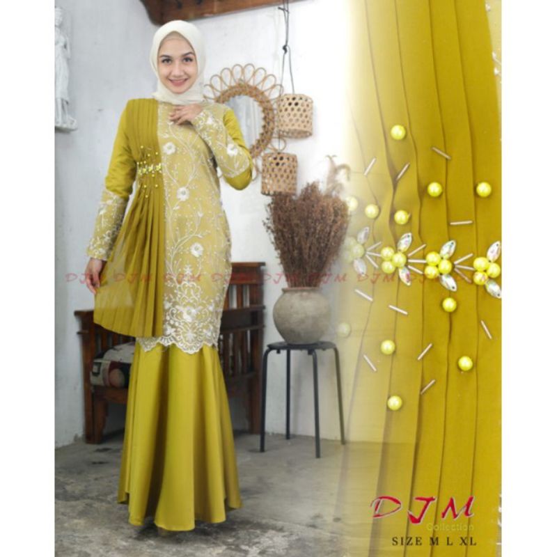 GAMIS DUYUNG SELENDANG / GAMIS SLIM DRESS / SLIM DRESS