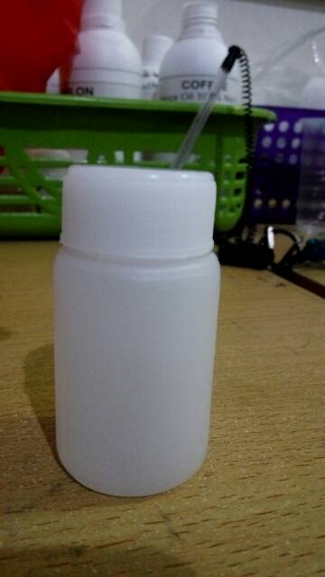 Botol Plastik HDPE 40cc material Tebal