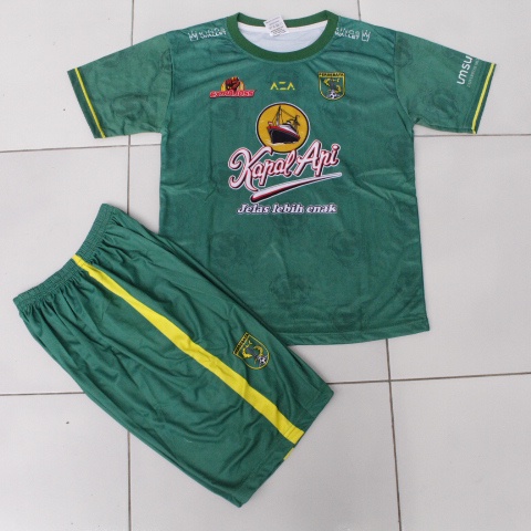 jersey baju bola persebaya surabaya printing usia 5-12thn/jersey persebaya printing terbaru