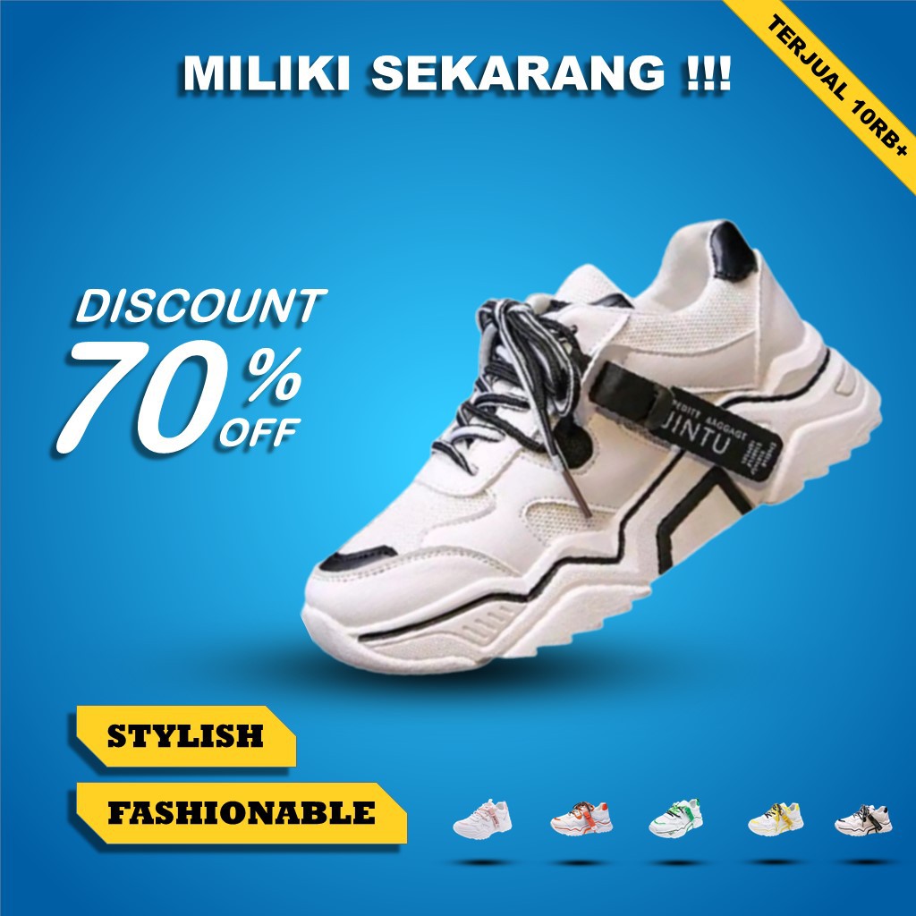 RD Collection - Sepatu Sneakers Wanita S-120