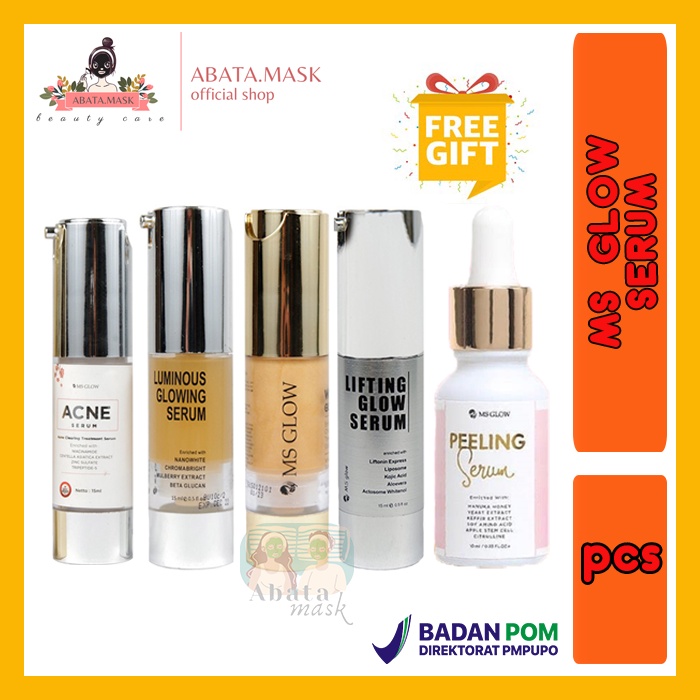 SERUM MS GLOW / SERUM LUMINOUS MS GLOW / SERUM LIFTHING MS GLOW / SERUM ACNE MS GLOW / SERUM GOLD