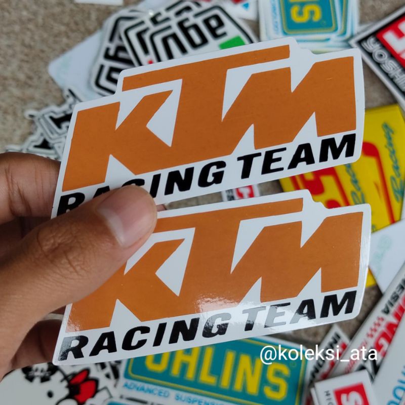 STIKER KTM racing team