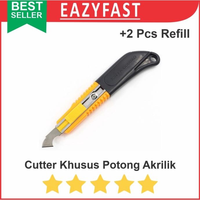 

Cutter Acrylic Kater Khusus Akrilik Alat Potong Mika Plastik Cut Knife efst90 Kualitas Baik