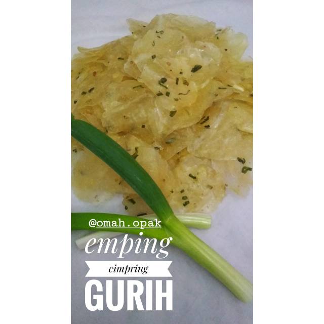 

Kerupuk singkong / kecimpring gurih 500 gram