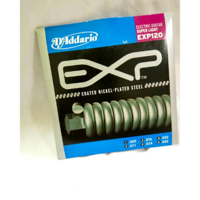 Senar Gitar Listrik Daddario Coated 09 Original