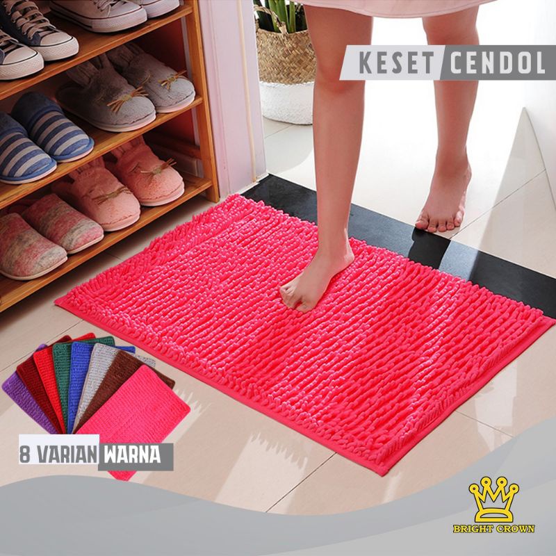 Keset Cendol Microfiber AntiSlip UK 40X60CM PREMIUM