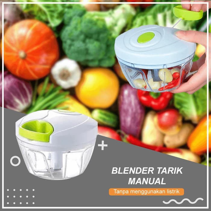 BAROKAH GAMIS Blender Tarik Manual Original Ready Stock siap kirim