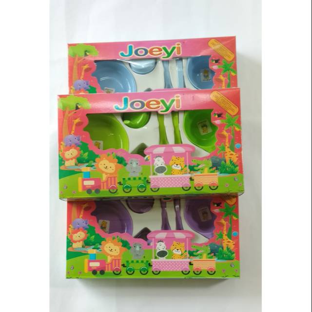 TEMPAT MAKAN BAYI / ANAK JOEYI UKURAN BESAR 1 SET .