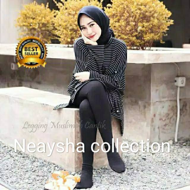 Legging wudhu konveksi neaysha collection bahan spandek rayon super kwalitas premium