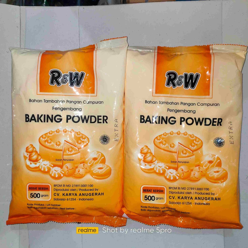 Baking Powder Rajawali Extra 500gr ORANGE/ RW