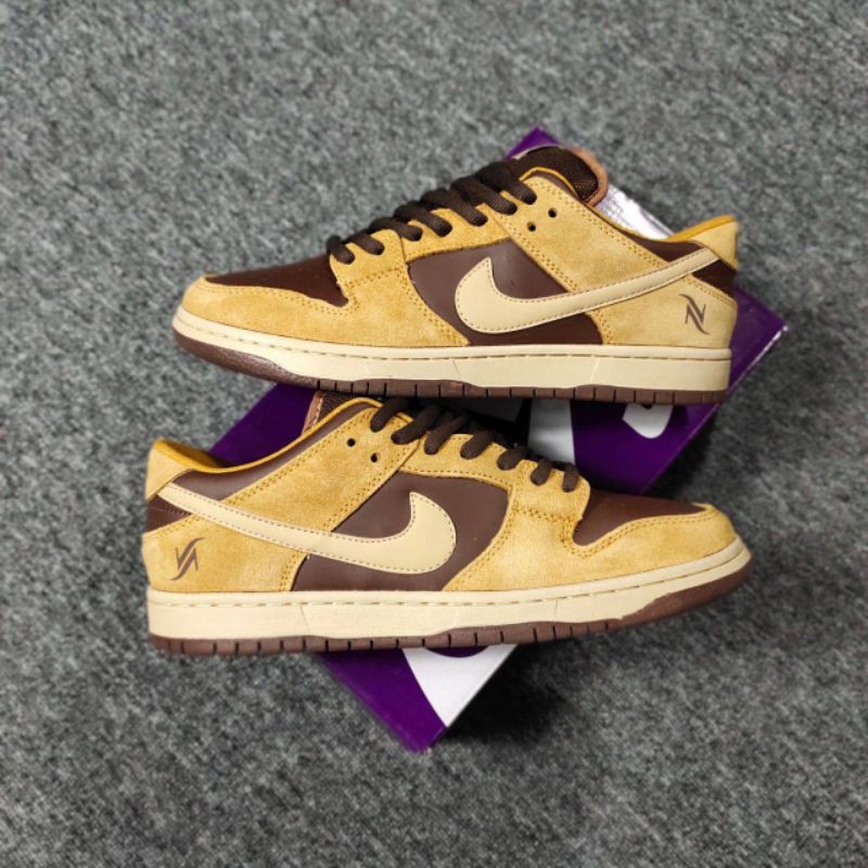 Nike SB dunk Low pro "wheat/Brown pack" (PERFECT KICK)