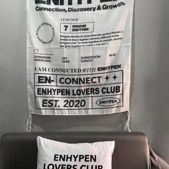 TERBAIK ENHYPEN FABRIC POSTER by Jelly Bin new