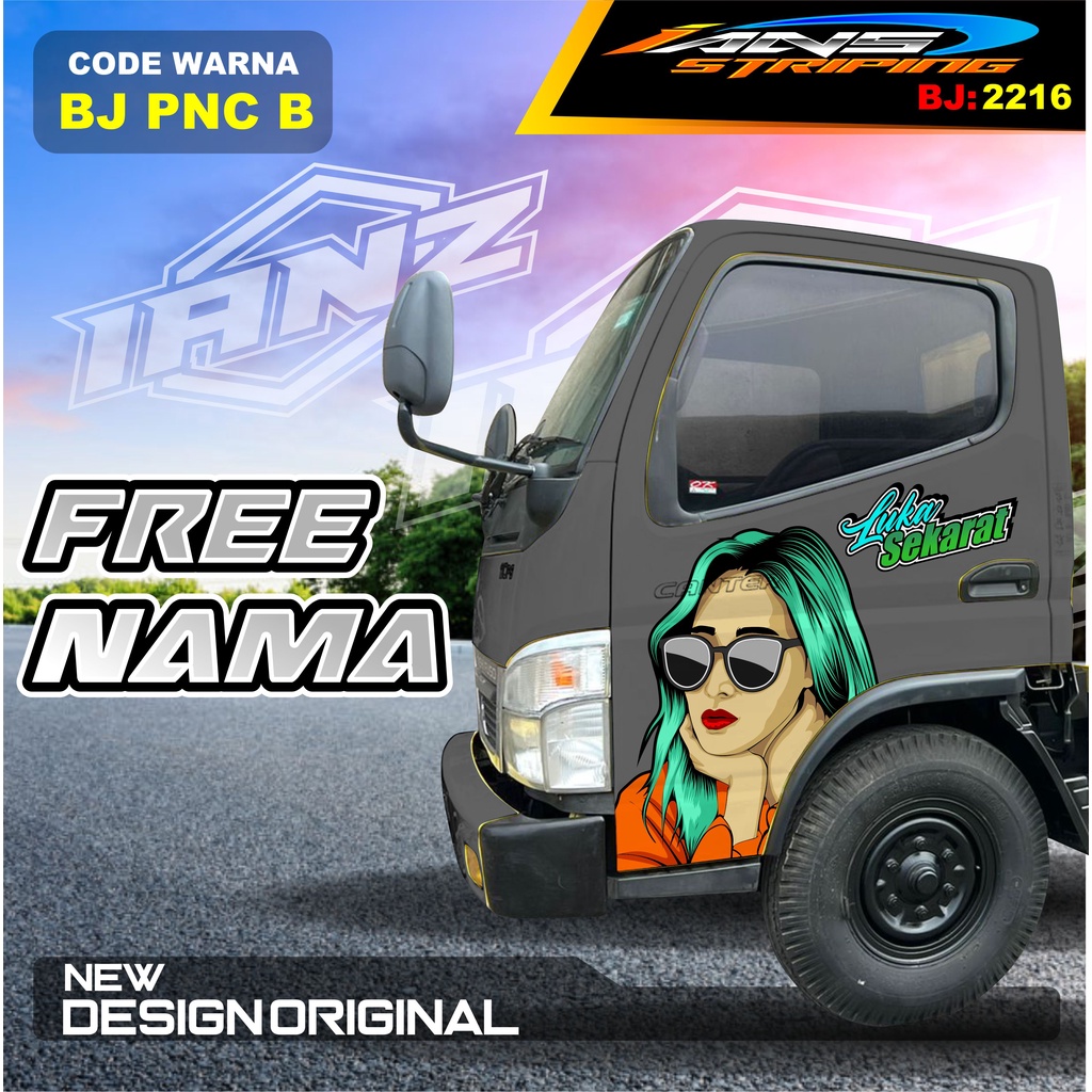 STICKER PINTU TRUK FUSO RAGASA / DECAL PINTU DUMTRUK  / STIKER MOBIL TRUK / STIKER PINTU TRUK KEREN