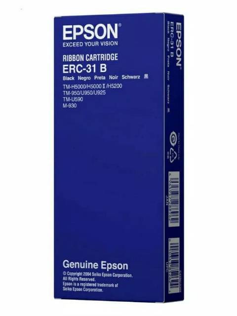 Epson Ribbon Cartridge ERC-38 B / ERC-31 B Original