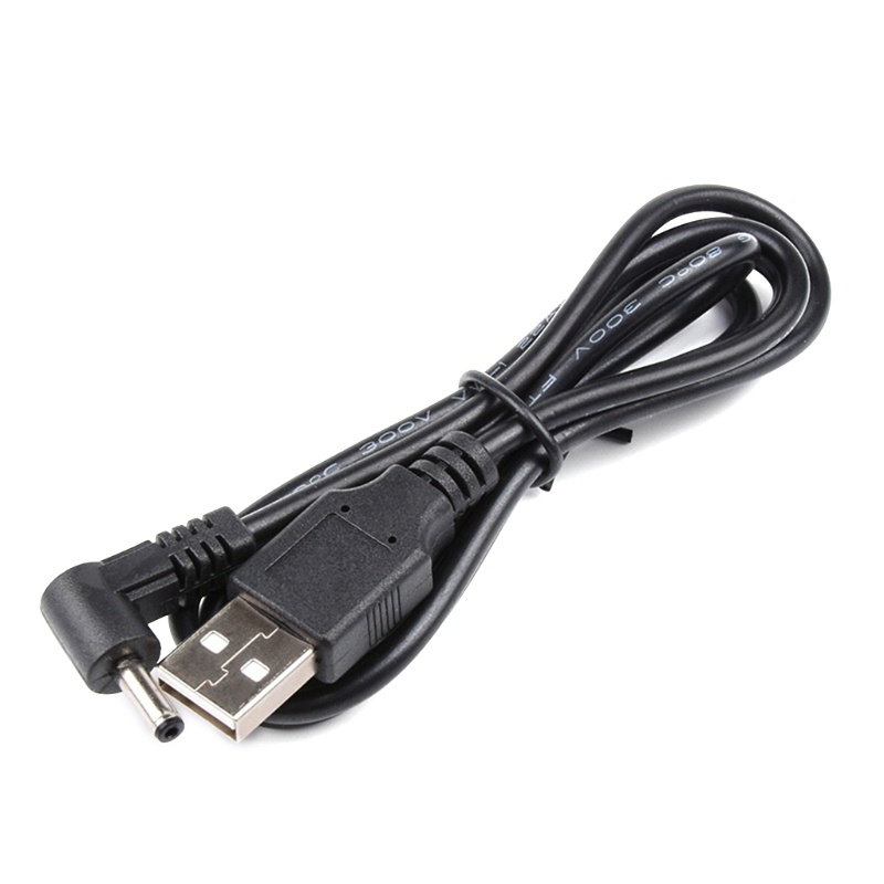 Btsg USB Ke Untuk DC 5V ​Kabel Listrik Jack Elbow 3.5x1.35mm 1m Untuk Elektronik Kecil