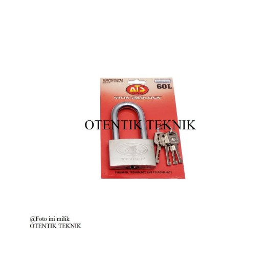 GEMBOK ATS 60 PANJANG - GEMBOK PINTU / PAGAR - KUAT ATS 60 MM SHORT