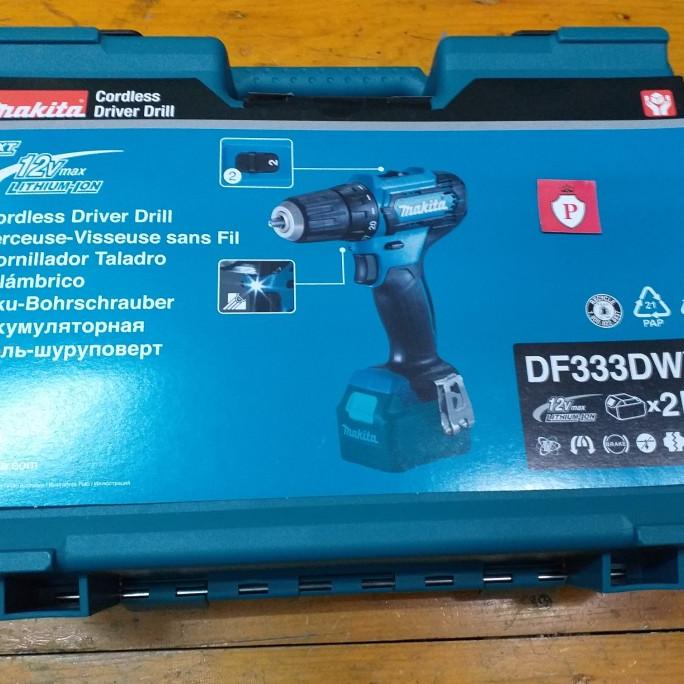 Mesin Bor Cordless Df331Dwye Makita / Df 331 Dwye Makita