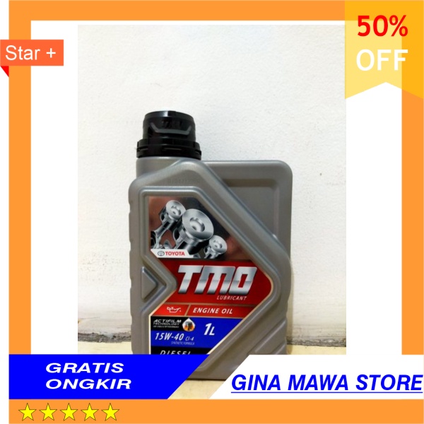 oli mesin toyota tmo diesel sae 15w40 literan