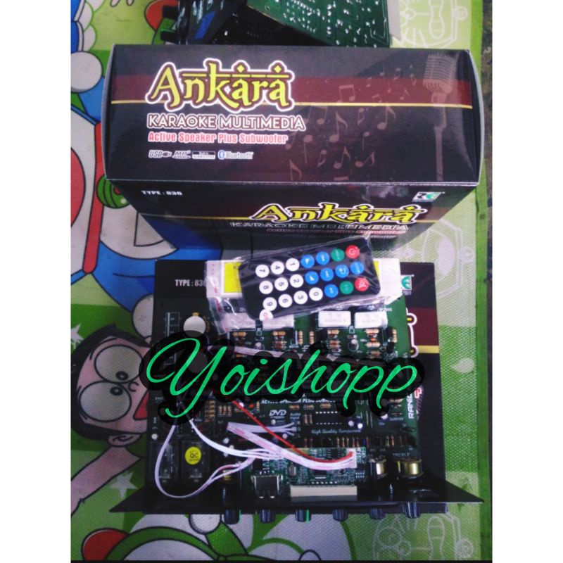 Kit Aktif Speaker Echo mp3 Bluetooth