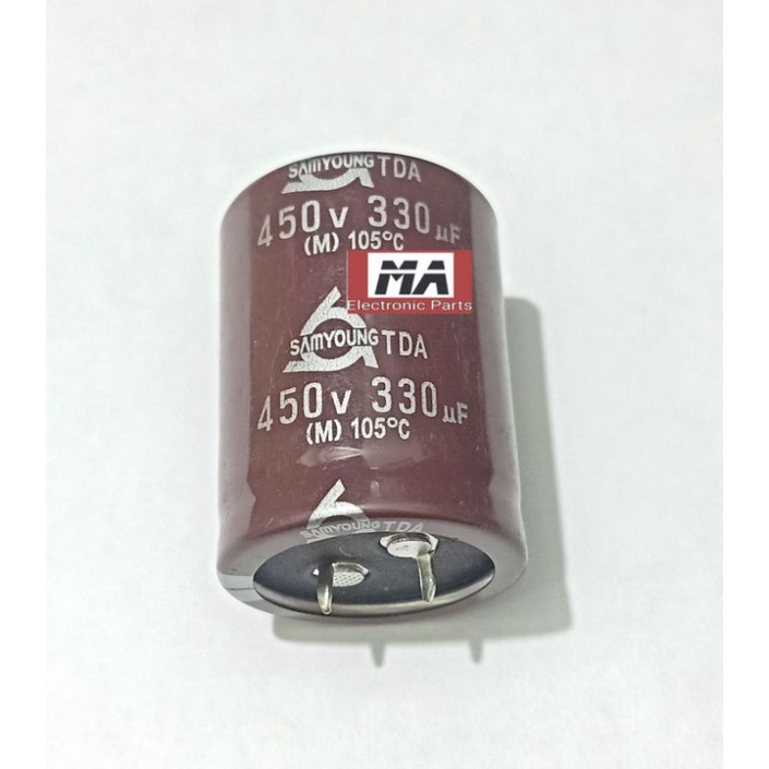 Elco 330uf/450Volt SAMYOUNG Original