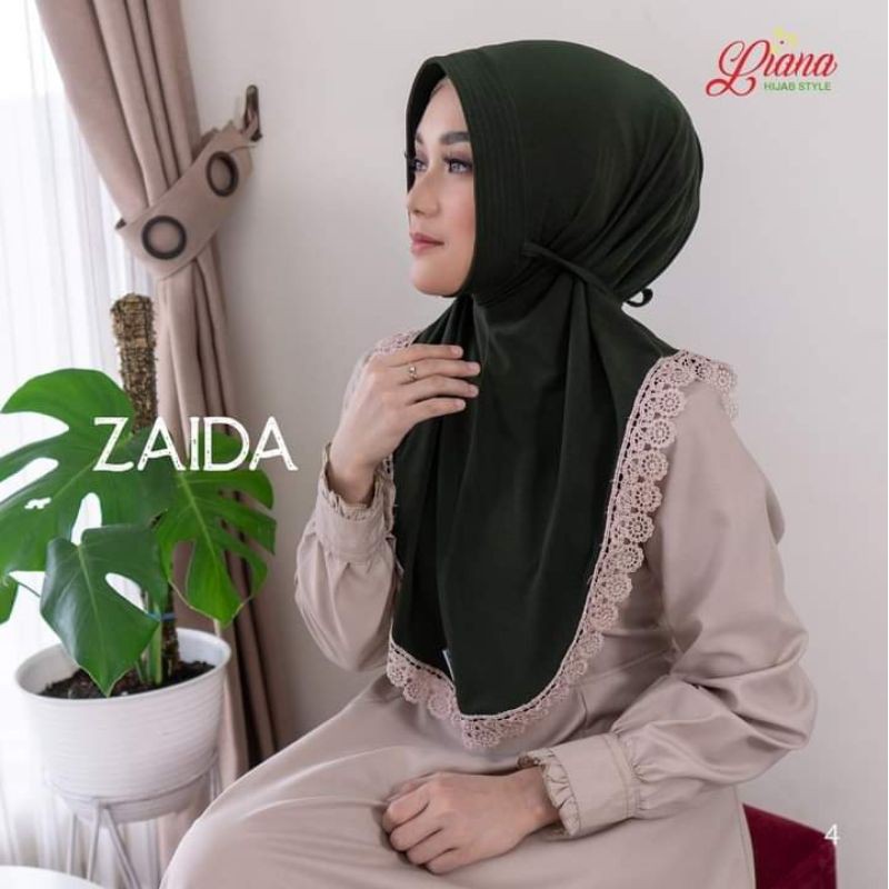 jilbab instant Zain renda