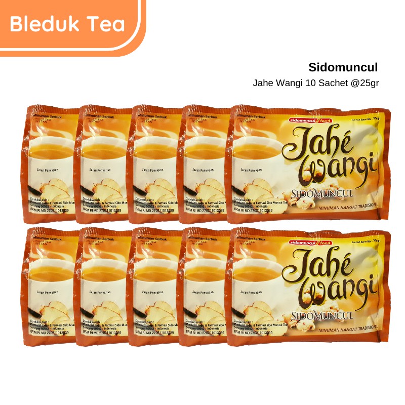 

Jahe Wangi Sidomuncul 1 Renceng isi 10 sachet - Wedang Jahe