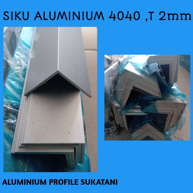 Siku Aluminium 40mm x 40 mm P 3 meter
