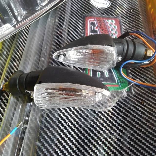 lampu sen motor variasi jumbo motor vixion klx tiger thunder cbr crf scorpio dll / lampu motor