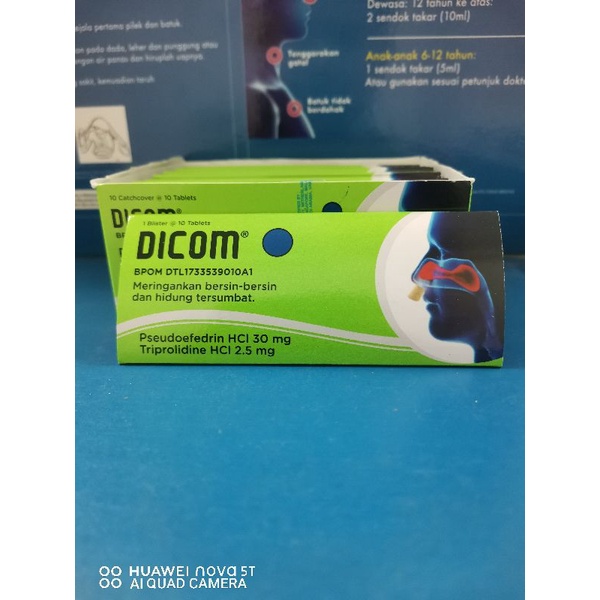 DICOM TABLET FLU PILEK MELER