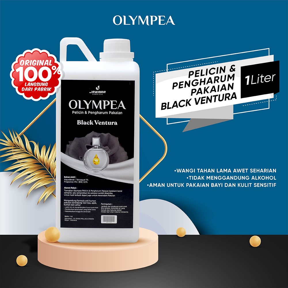 Pelicin Pewangi Pakaian Olympea 1 Liter Non Alkohol