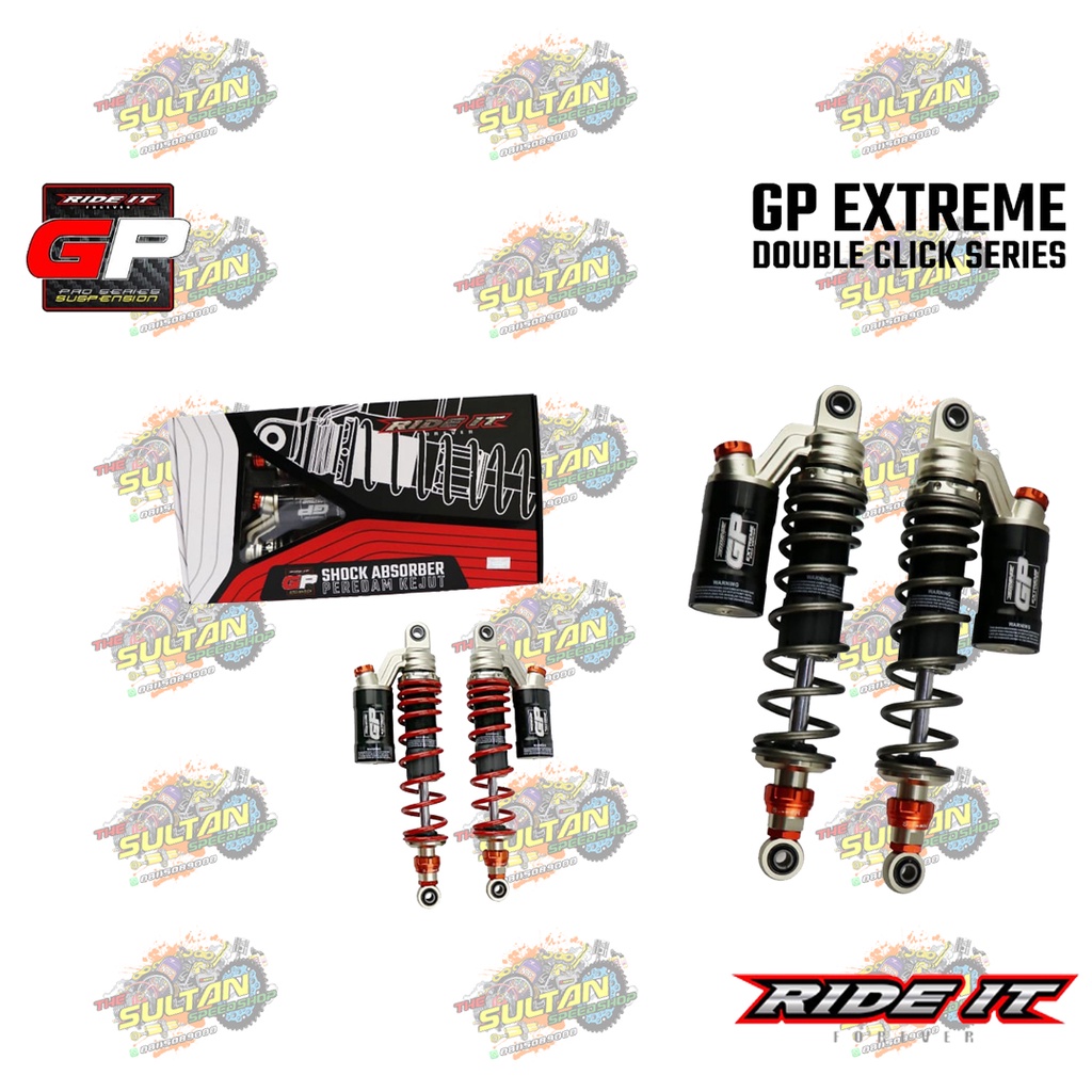 SHOCK SHOCKBREAKER BELAKANG SETELAN TABUNG ATAS GP EXTREME 280MM 340MM VARIO NMAX OLD RIDE IT