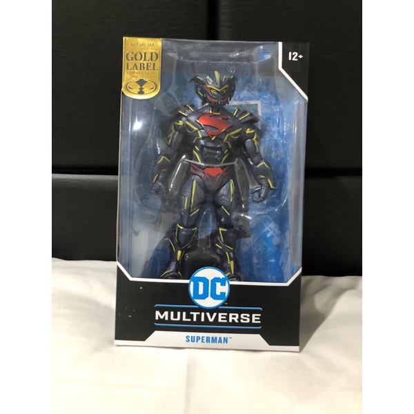 superman mcfarlane dc multiverse gold label
