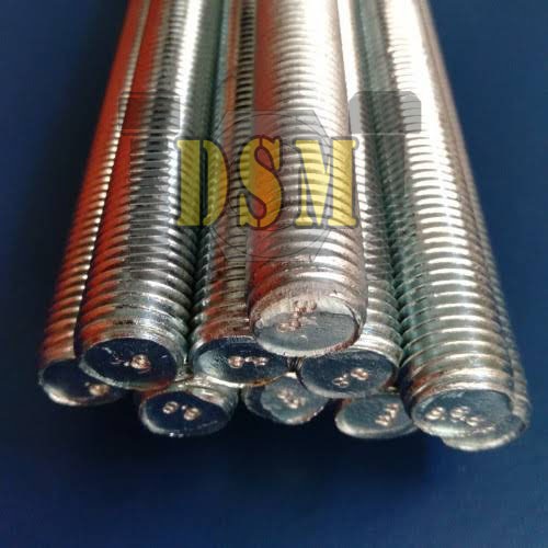 Galvanis Grade 8.8 As Long Drat M24 / Thread Rod M24x1Meter Baja Putih