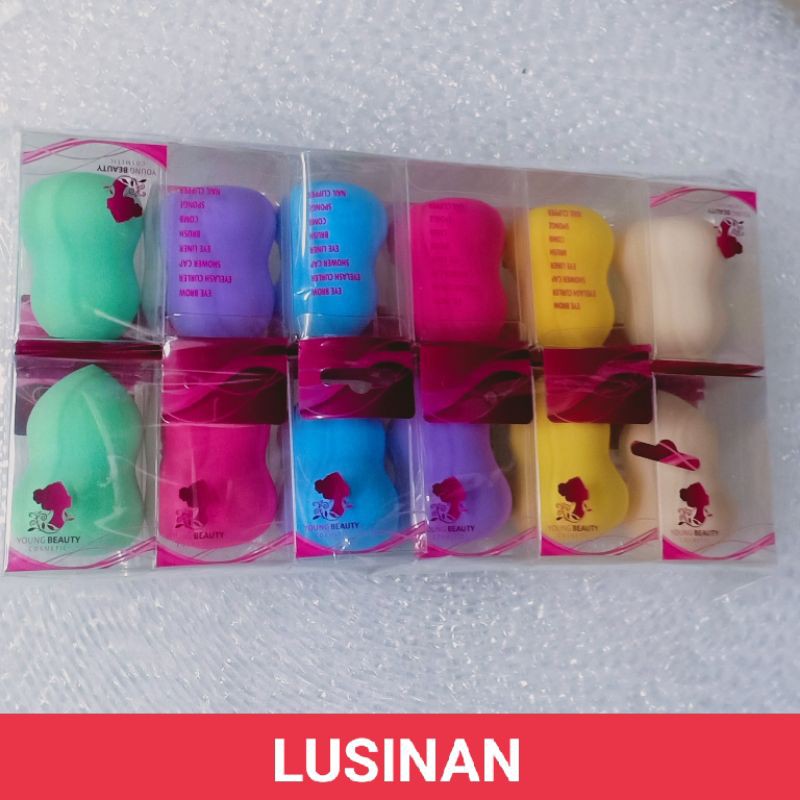 sponge blender // spon makeup guci mika LUSINAN