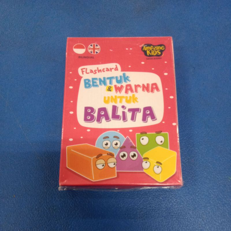 Flash Card Bentuk Dan Warna Untuk Balita